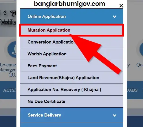 BanglarBhumi Mutation Application 2025